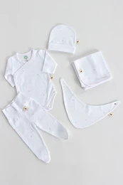 Ensemble 5 pièces en coton biologique 0614S