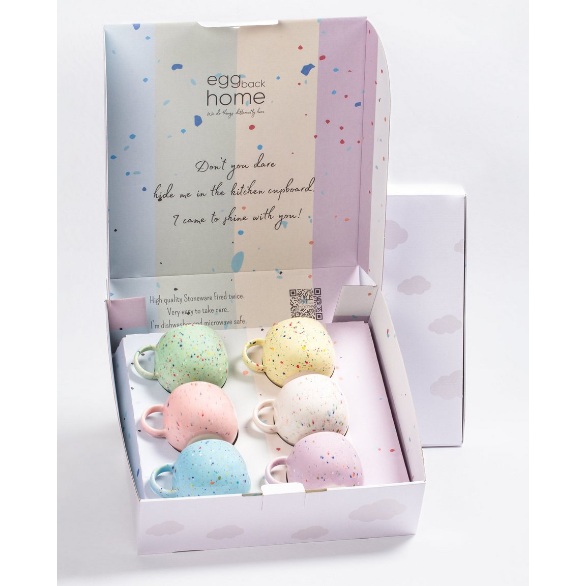 New Party Ball Mug 500ml - Mix 6 Pieces