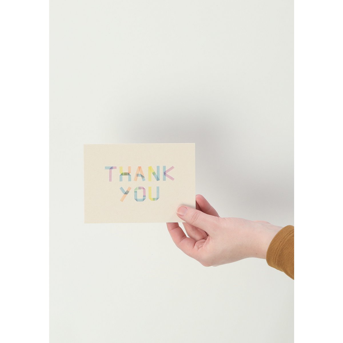 Postcard Thank you - Creative Notes