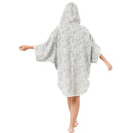 Poncho de plage en gaze de coton
