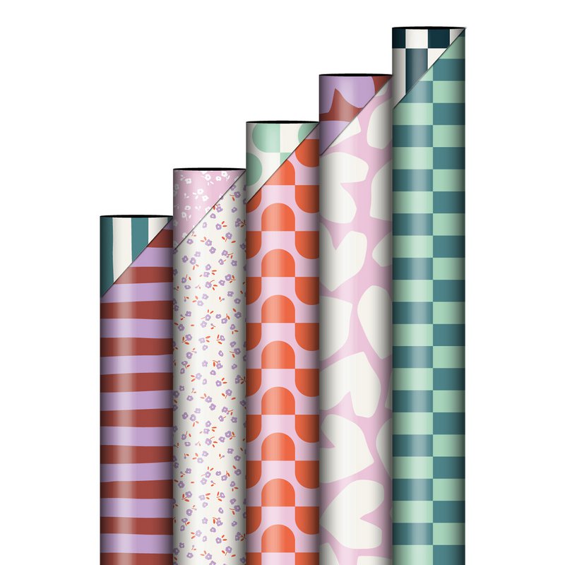 Ruller med gavepapir - Summer '26 - assorteret