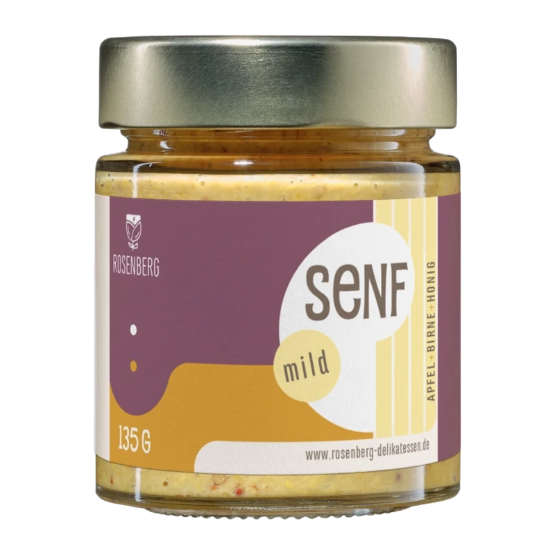 Økologisk mild sennep