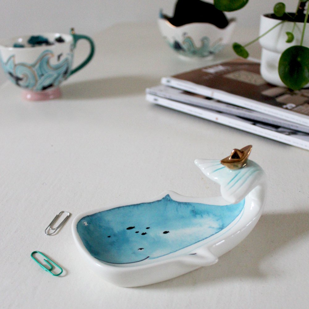 „By The Sea Whale“-Gericht mit Geschenkbox