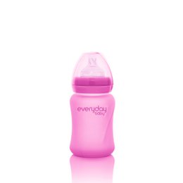 FLASKEGLAS 150ML VARMEFØLENDE PINK