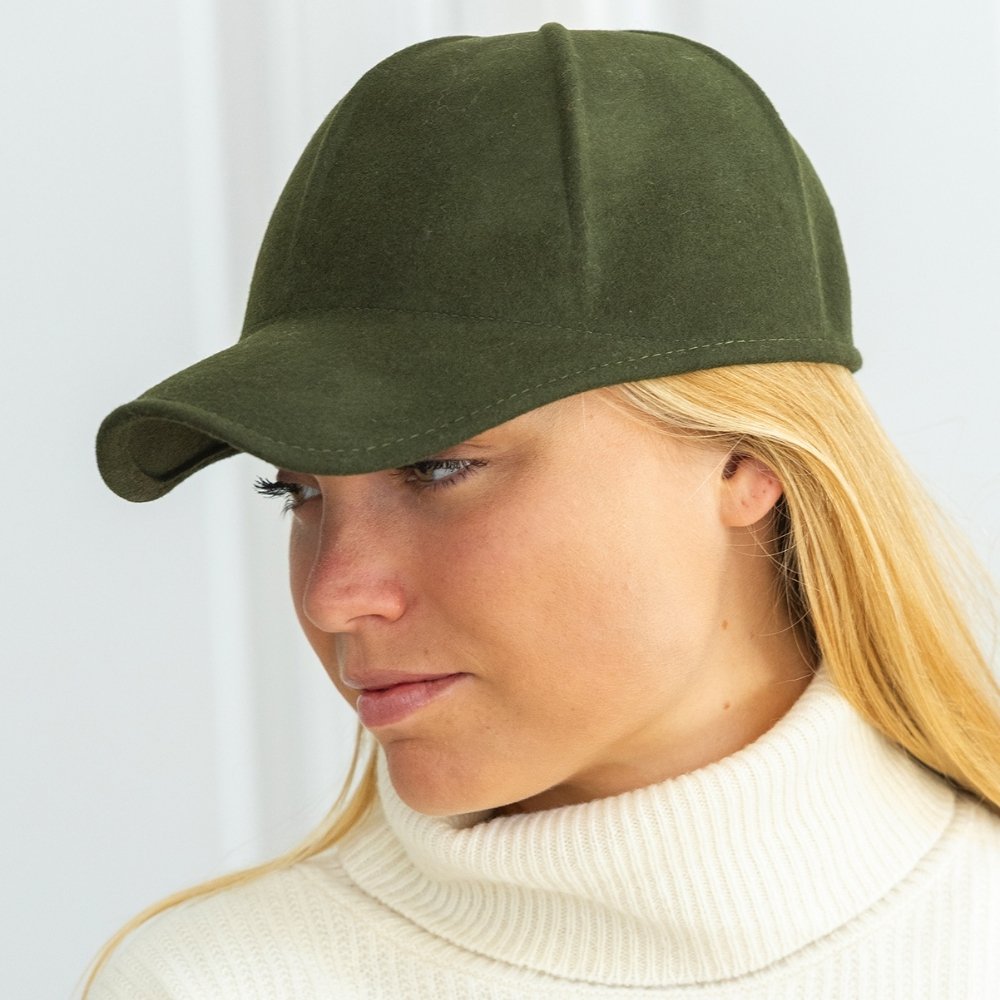 CASQUETTE en feutre de laine mixte