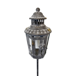 Garden iron candle holder h 126 d 12 cm