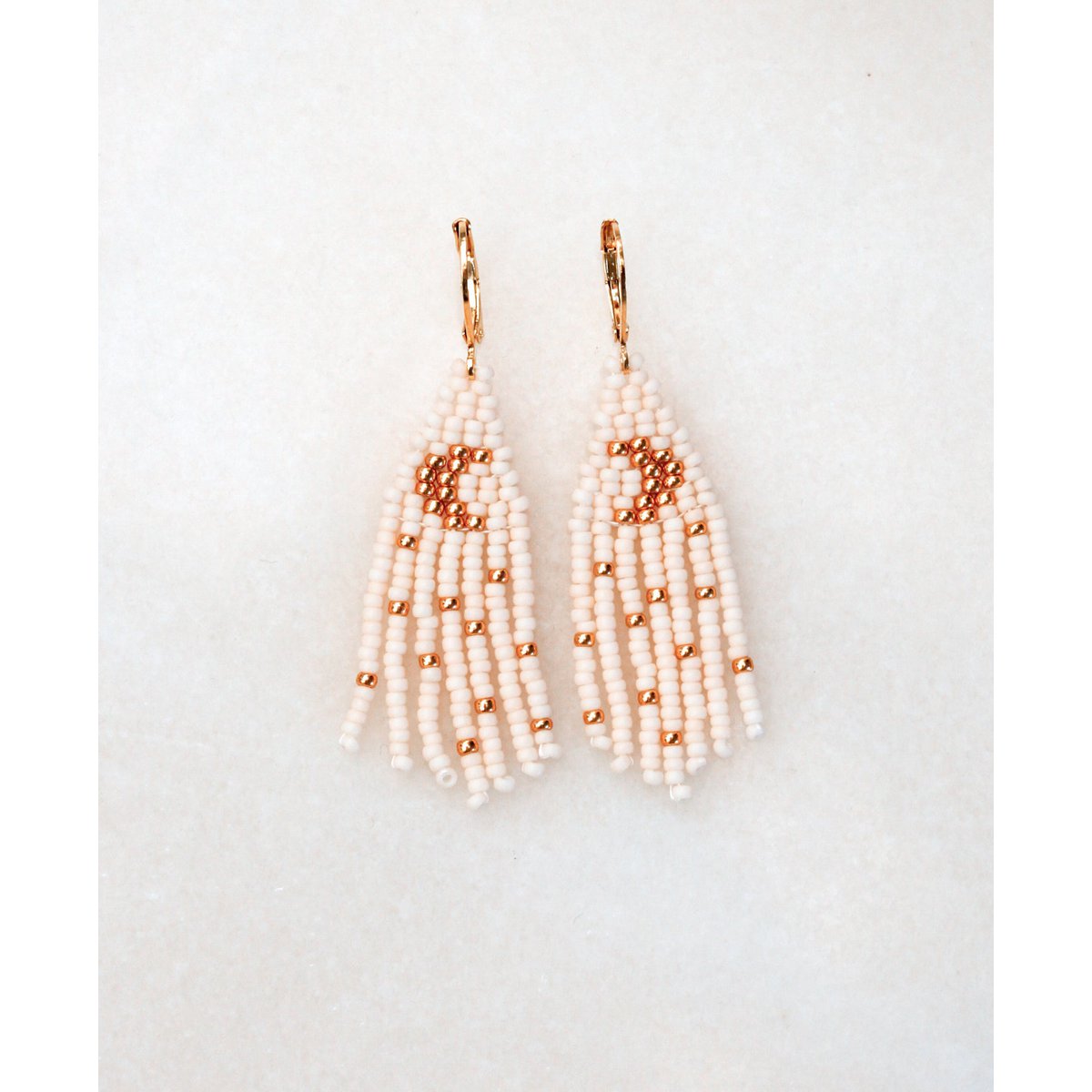 Aretes • Luna pequeña, marfil