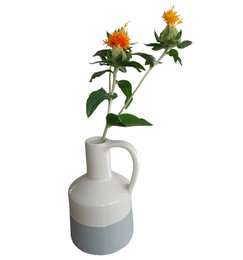 Vase Ear L Gris/blanc 200-062