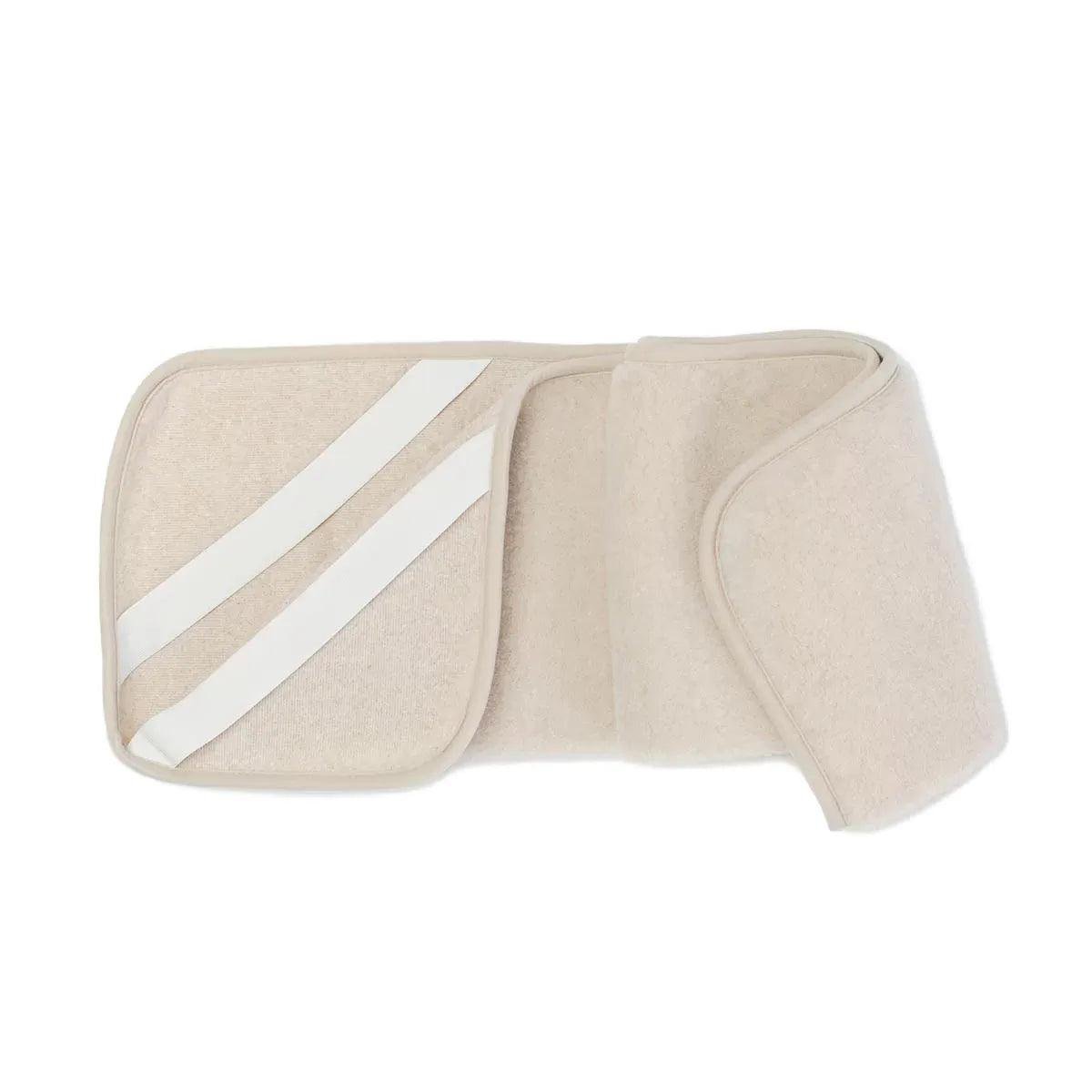 Wollunterlage / Kinderbettunterbett beige – Kamelwolle / Merinowolle – 40x80cm - Beige