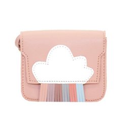 Children's shoulder bag - Mini Rainbow Pink