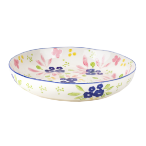 Kitsch Küche Nudelplatten Mercado de Flores Blau 25x25x4,5 cm