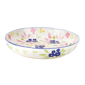 Kitsch Küche Nudelplatten Mercado de Flores Blau 25x25x4,5 cm