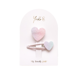 Duo Barrettes & Broche Enfant - My Lovely Pair Arc-en-Ciel