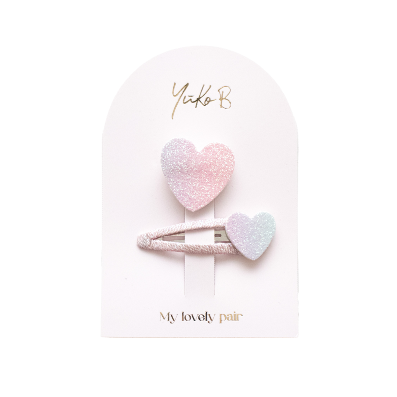 Duo Barrettes & Broche Enfant - My Lovely Pair Arc-en-Ciel