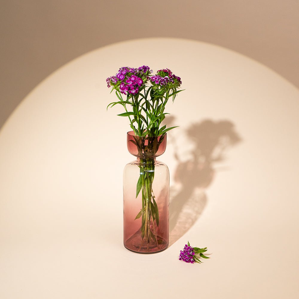 Vase | Handblown Tinted Grande Size Colors | Glass