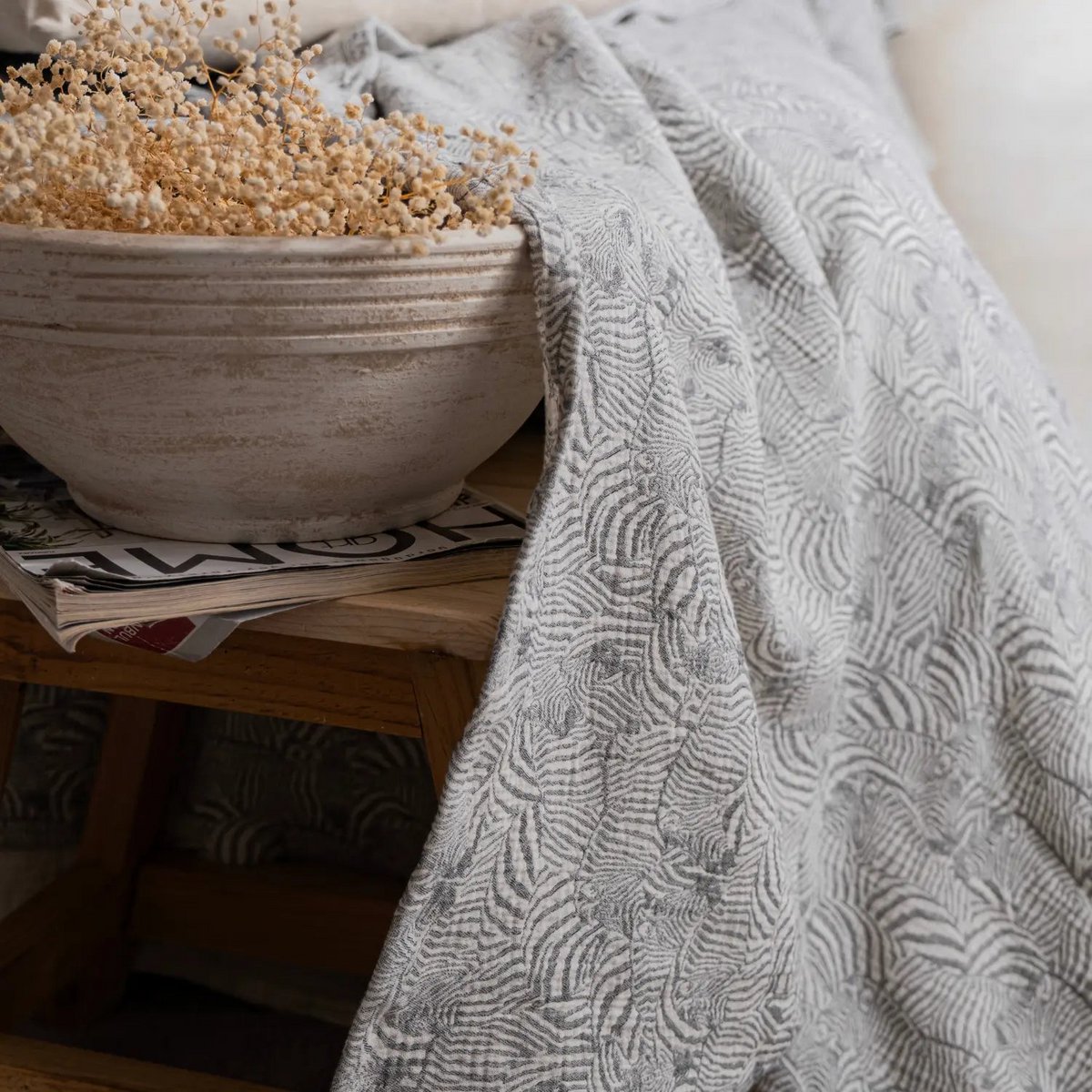 Zebra Bedspread