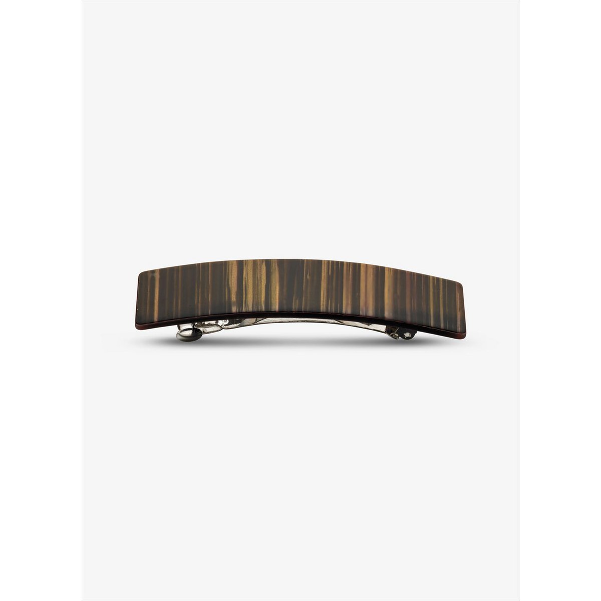 Hair clip Alice stripes khaki