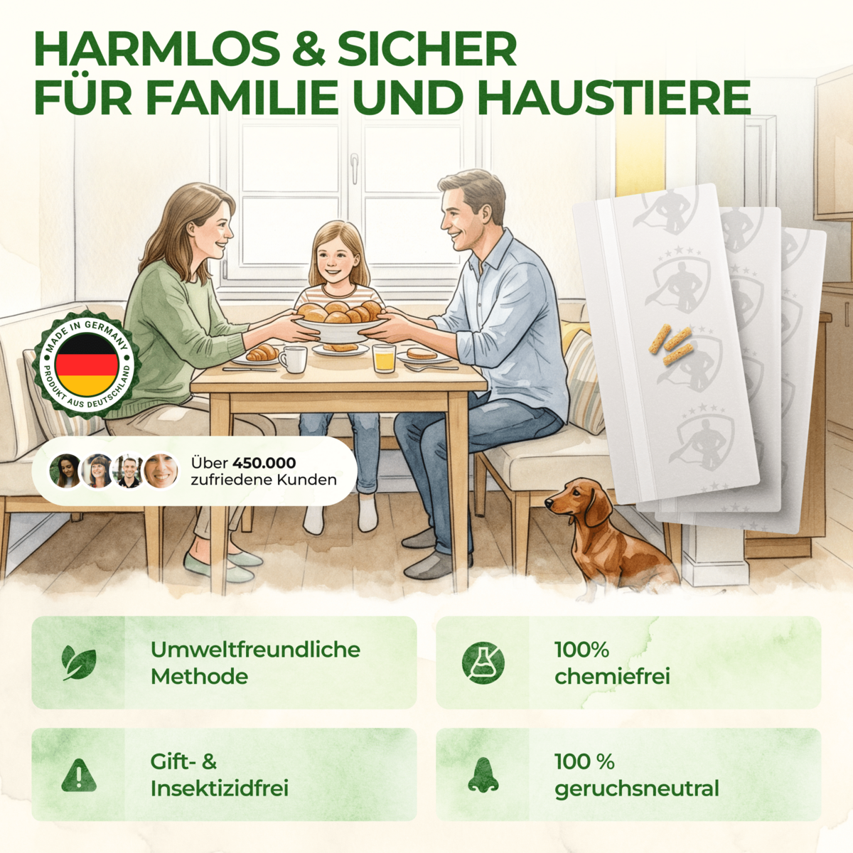 Wespen Fenster-Falle
