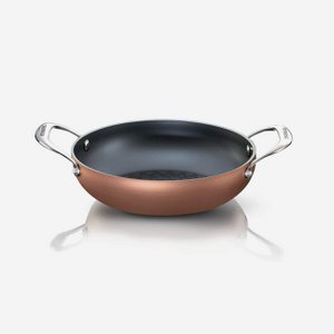 Magnifiqa Diamond Pro-Jumbo Skillet 2 roestvrijstalen handgrepen