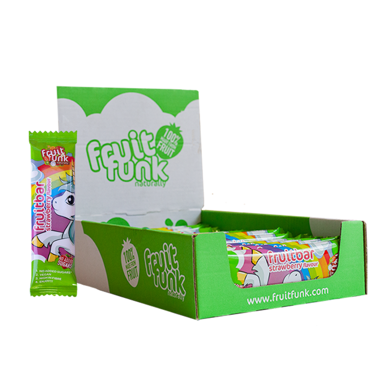 Fruitfunk Unicorn fruitbar strawberry singles