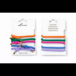 HS Elastiekjes - In 5 Kleuren - In setjes van 5