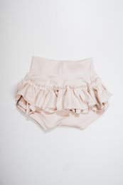 Light Beige Bloomers With Ruffles 