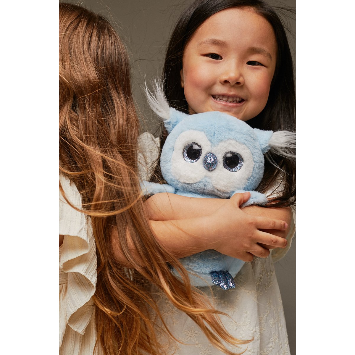 Zacht speelgoed, pluipen - Fluffy the Blue Owlet (23 cm)