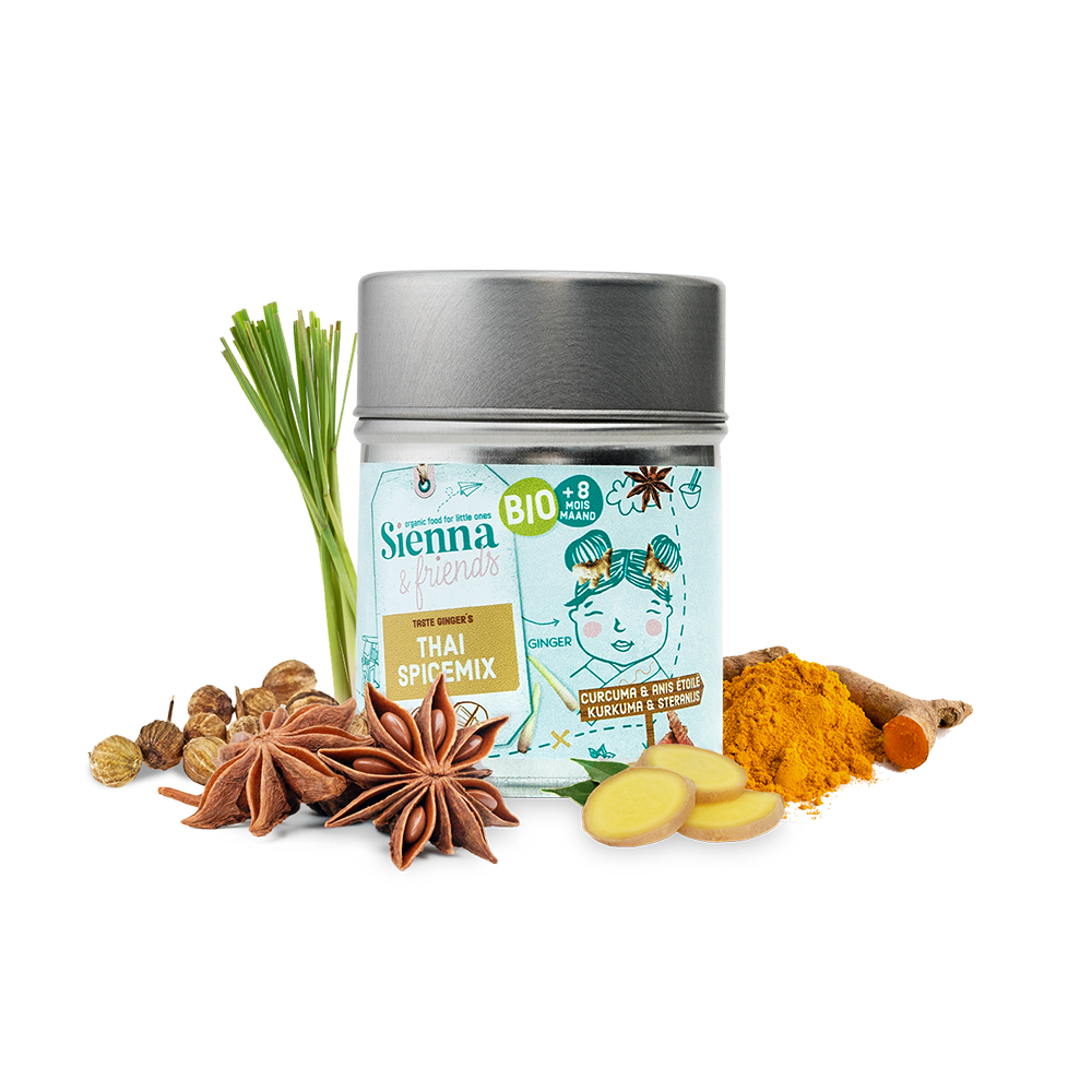 THAI SPICE BLEND - NO ADDED SALT - NO ADDITIVE - FROM 8 MONTHS – 39G
