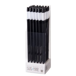  A pack of 36 large black gardening tools. The tools appear to be sturdy and durable, suitable for various gardening tasks.