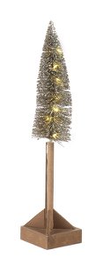 Fir tree with LED 40 cm PU 6