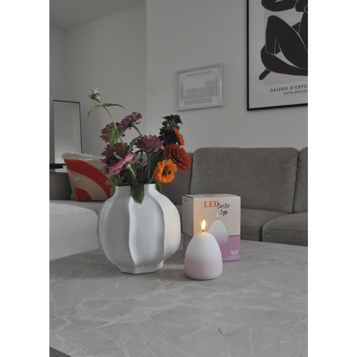 LED Candle Eggy