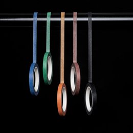 fascio di nastro washi sottile colorato primaverile