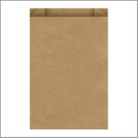 Haberdashery, Flat bag kraft - brown 15 x 22cm - 1000 pieces