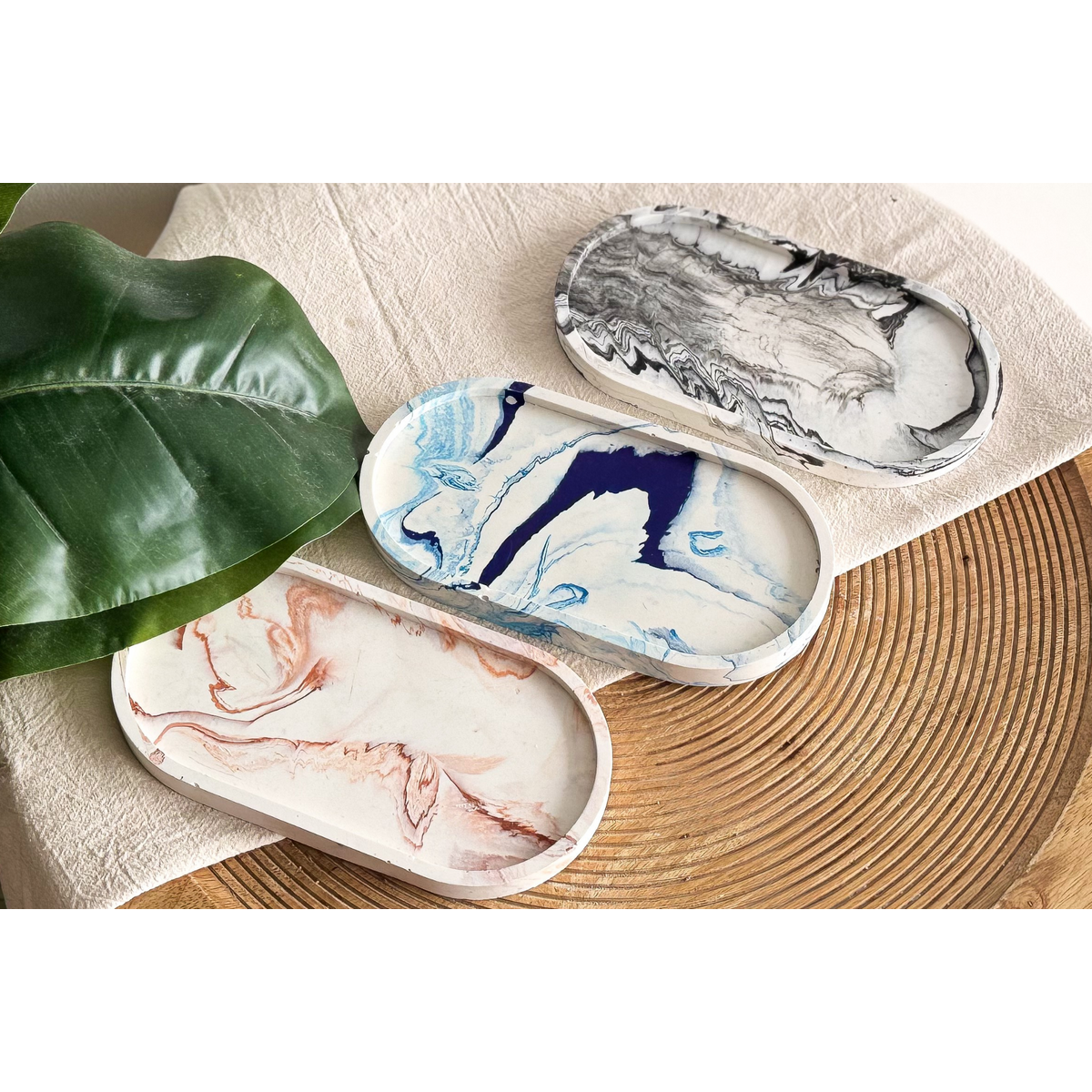 DIY-Paket Gießharzschale Grün
