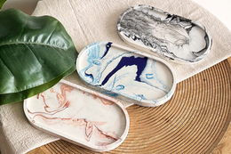 DIY-Paket Gießharzschale Grün