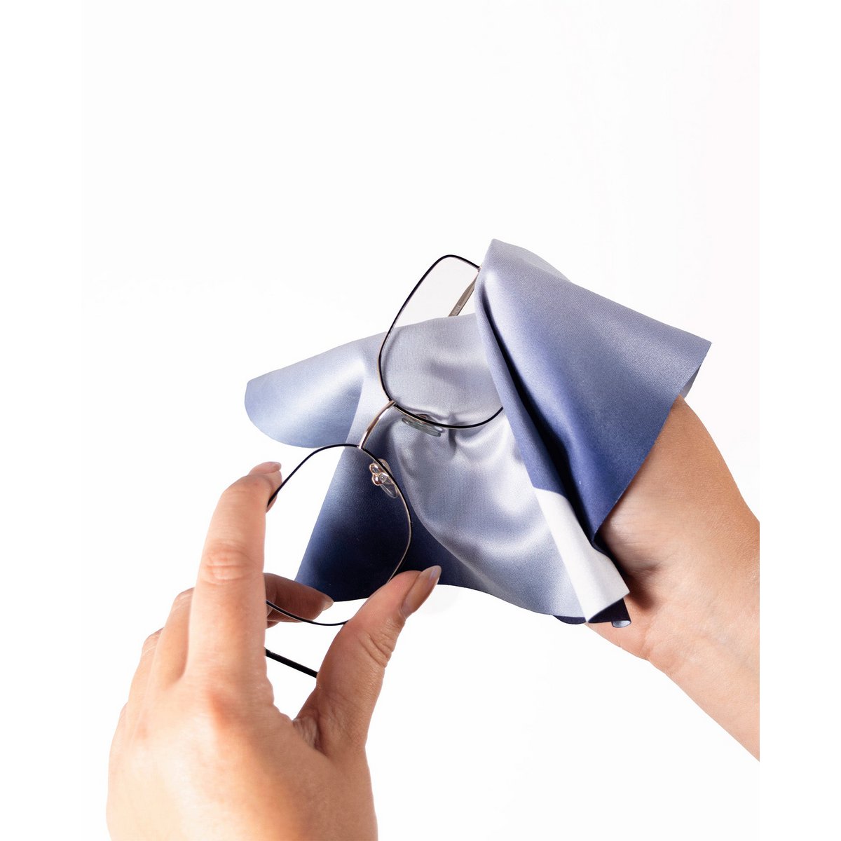 Large Cleaning Cloth Spatial Blue