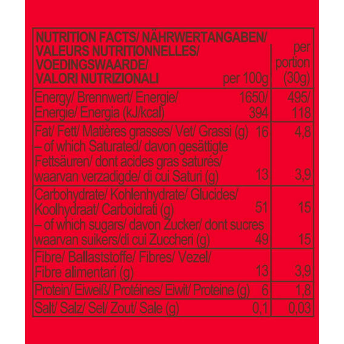 Goji Berry Bar, organic, Roobar, 30g