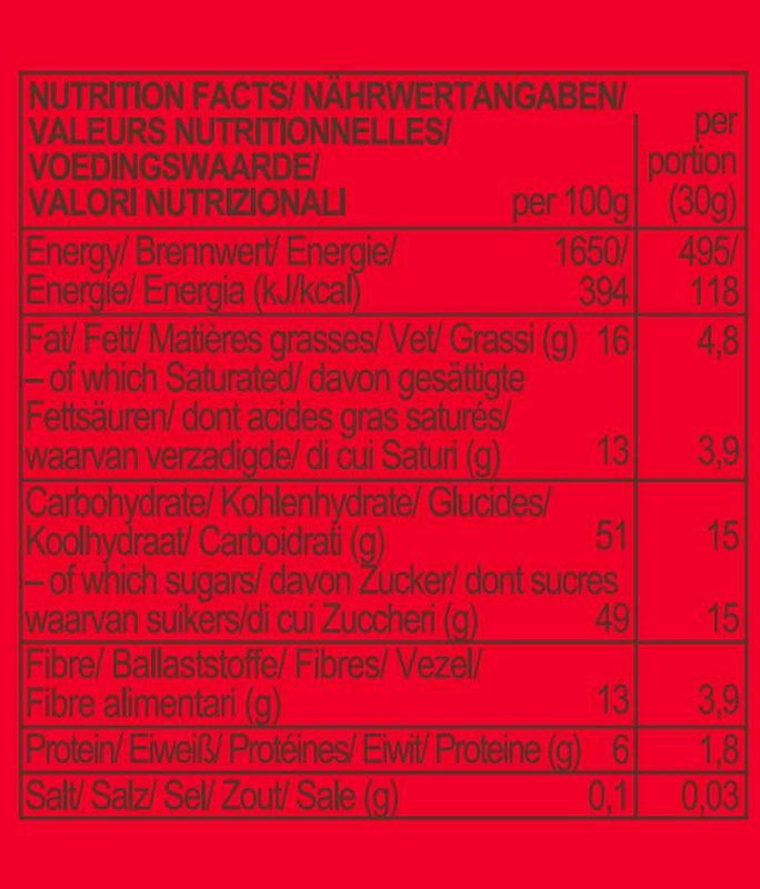 Goji Berry Bar, organic, Roobar, 30g