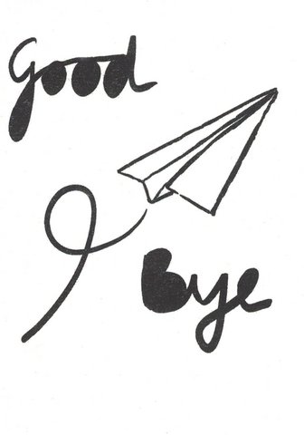 Card Good Bye