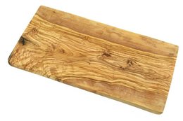 Vierkant ontbijtbord 30 x 15 cm gemaakt van olijfhout