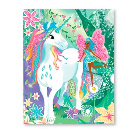 Glitter En Folie Kunst Set