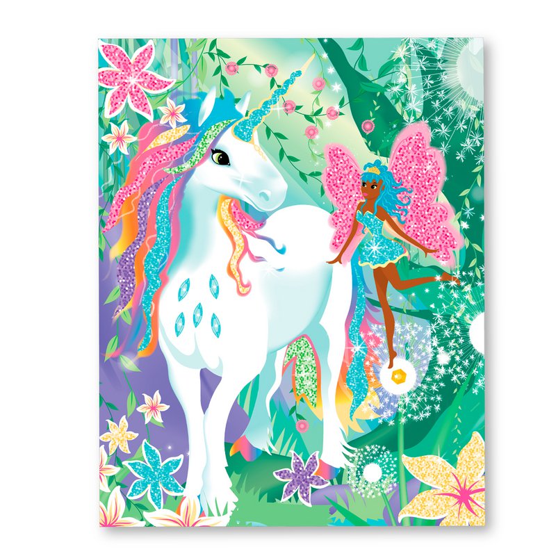 Glitter En Folie Kunst Set