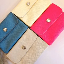 Mini portemonnee blush neon roze