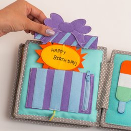 Happy Bearsday - 6 siders mini stille bog