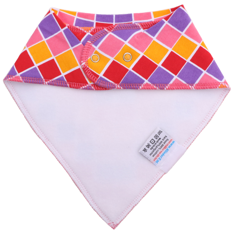 Kropka na szelkach Perfect Tiles - śliniaczek niemowlęcy