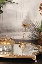 Palma decorativa in ottone 23,5 cm