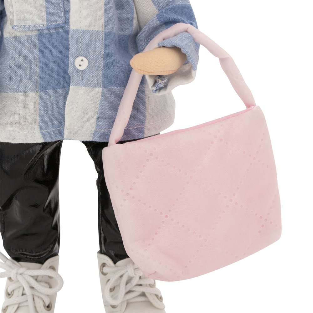Soft toy, Sweet Sisters - Billie in a Plaid Shirt + bonus accessories set (35cm)