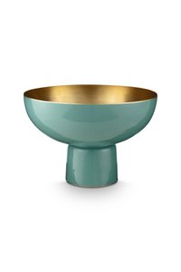 High Tray Metal Light Blue 20x30cm