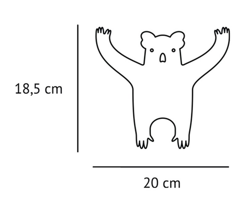Koala Wandhalter
