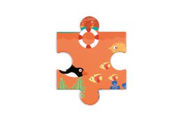 Contour Puzzel - Pelikaan